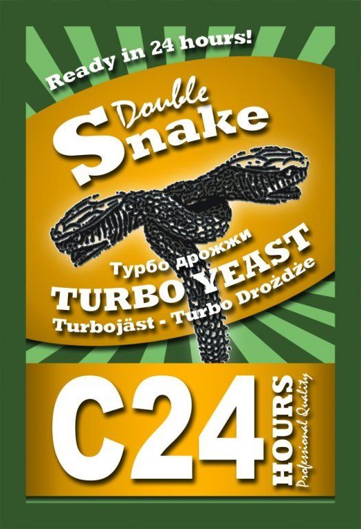 Турбо дрожжи DoubleSnake C24 